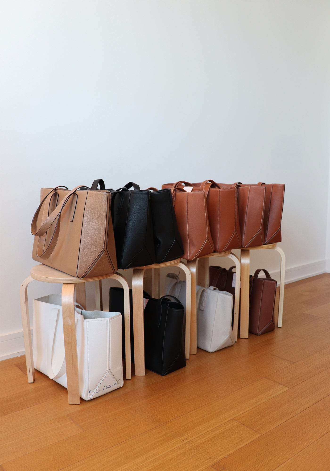 Collection of Daely Tote samples