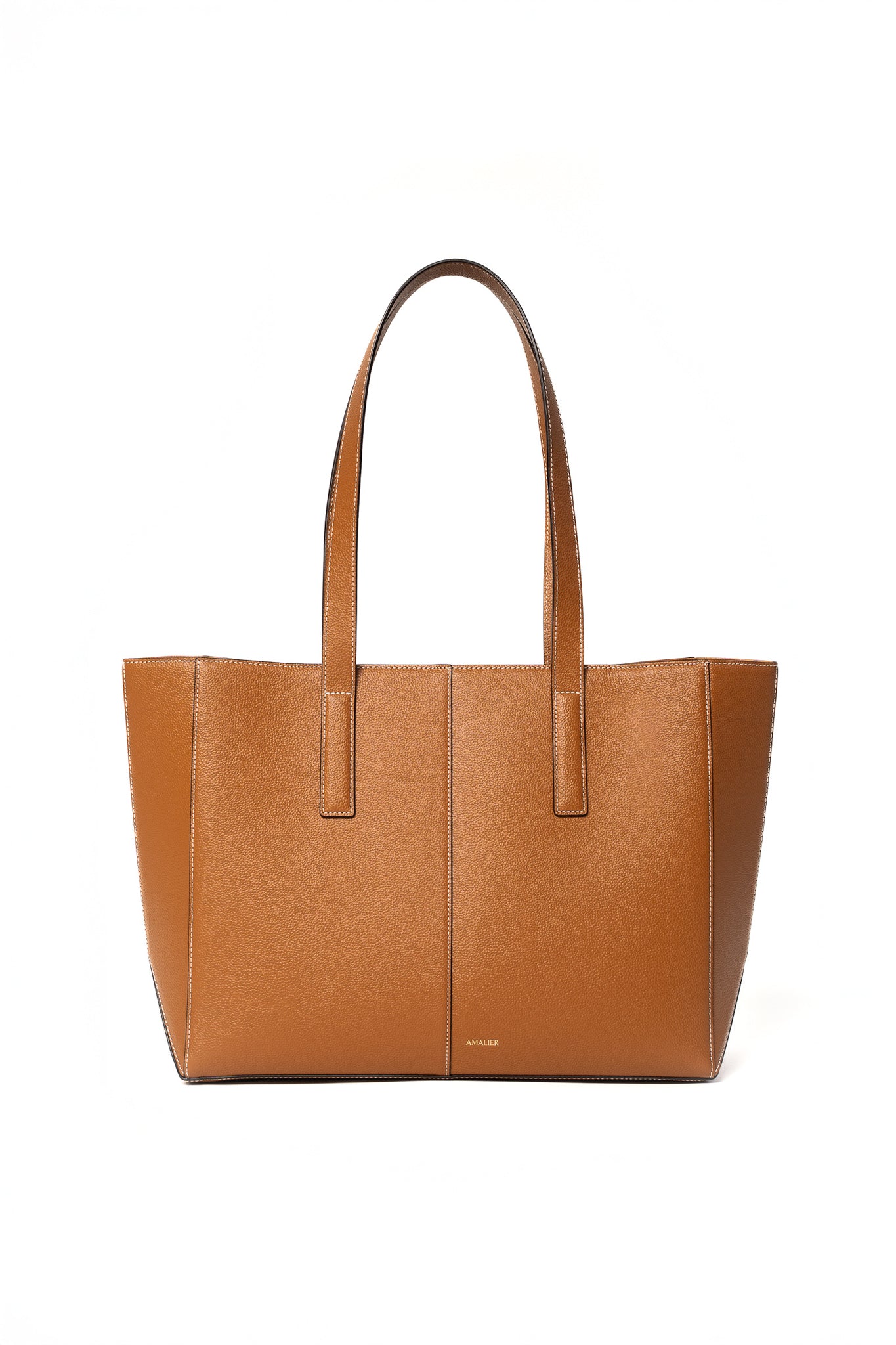 Daely Tote - Camel Front View