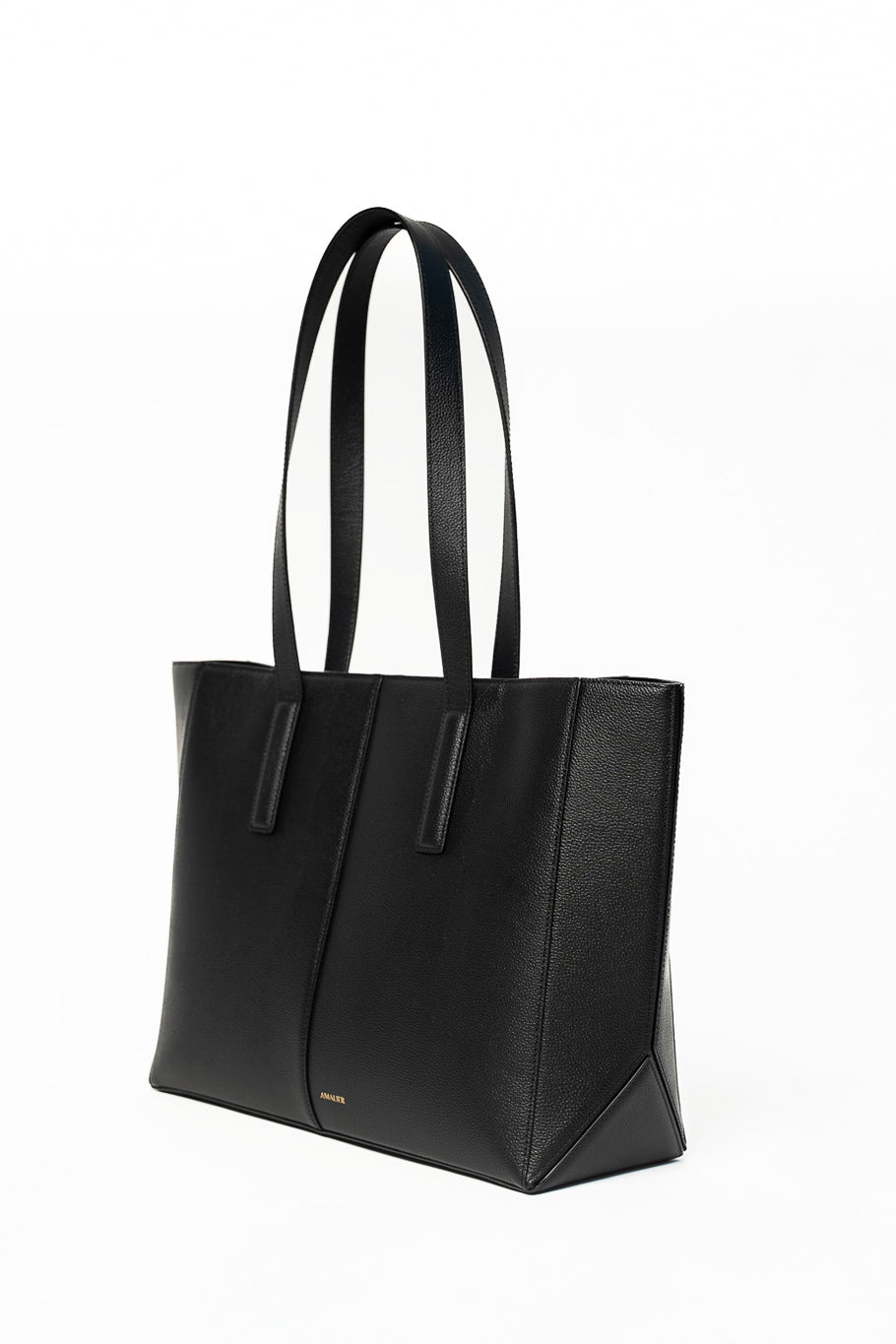 Daely Tote - Black Angled View